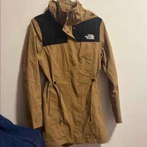 The North Face Women's Tan and Black Jacket